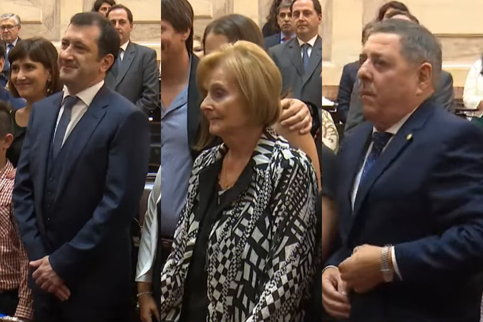 Video: así juraron los tres entrerrianos 