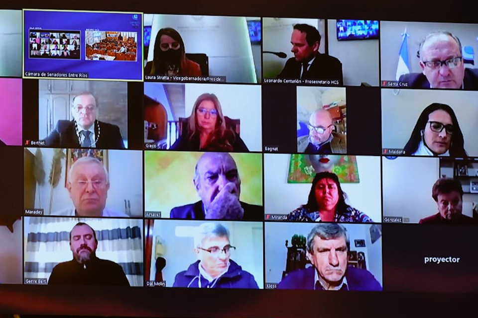 El PJ en el Senado le dio la Ley a Bordet