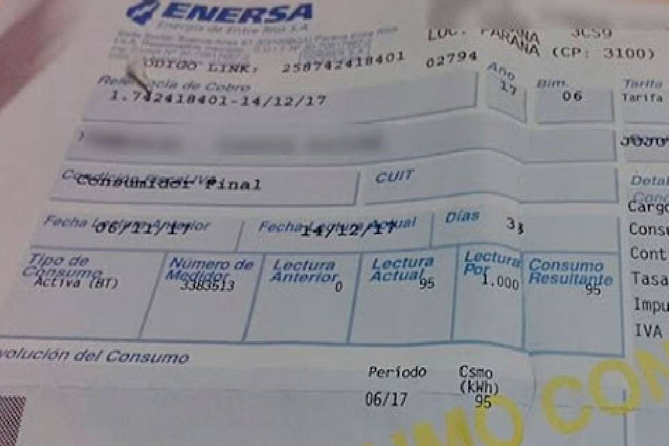 Arranca el año con suba de luz en Entre Ríos 