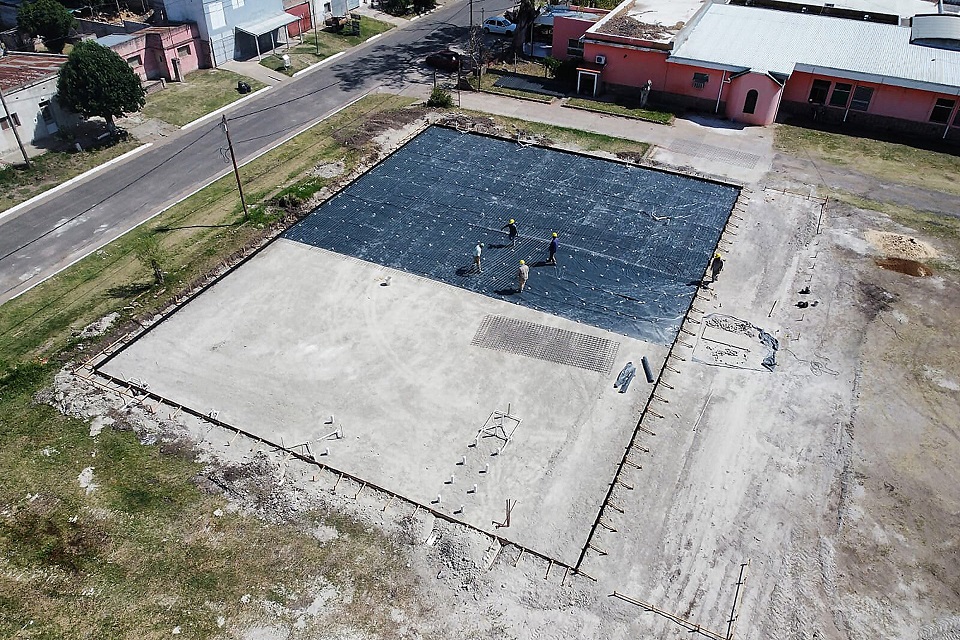 Comenzó la construcción del hospital modular de Santa Elena