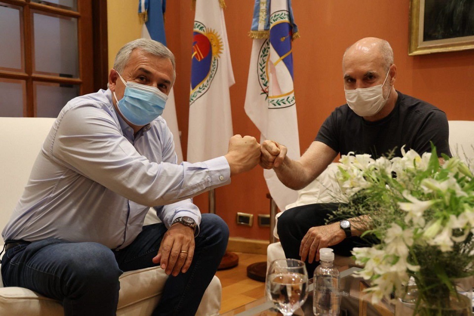 Larreta y Morales más cerca del diálogo