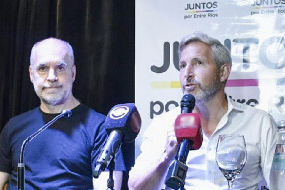 Larreta viene a apoyar a Frigerio 