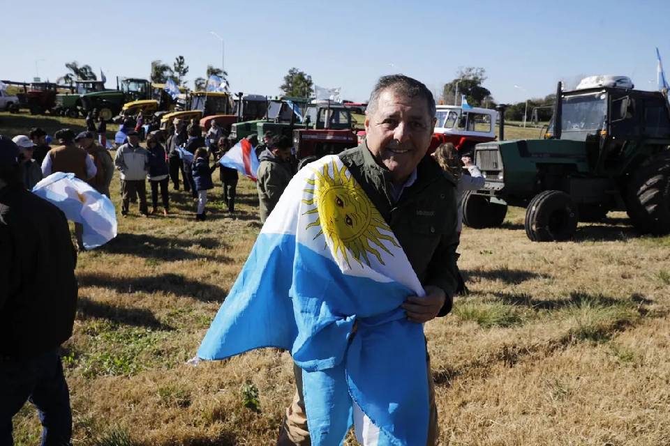 De Angeli expresó su apoyo a Milei
