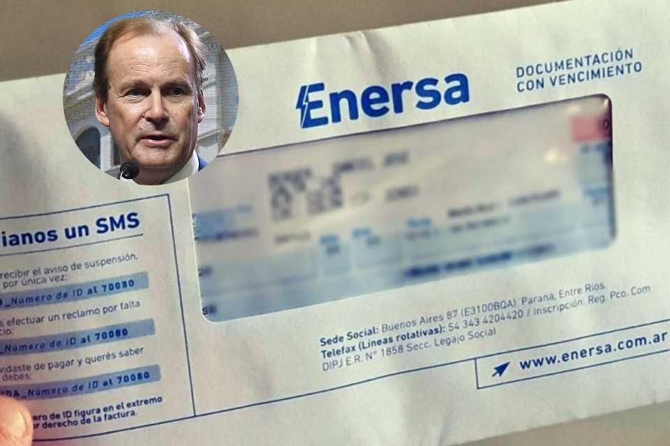 Bordet oficializó la quita de impuestos provinciales en la boleta de luz 