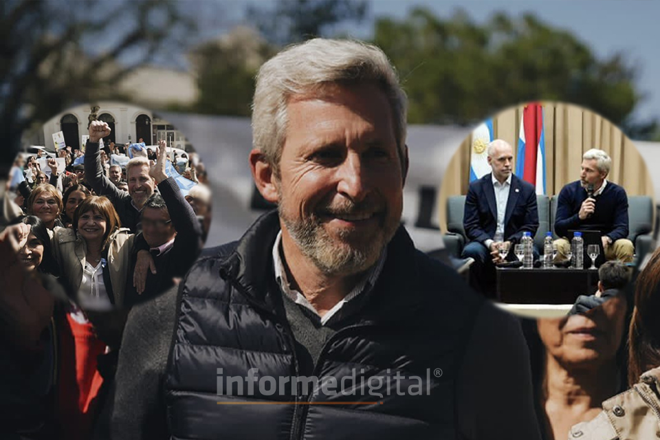 Frigerio como prenda de unidad de Larreta y Bullrich 