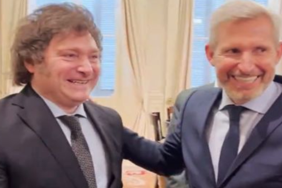 Frigerio estará presente en el discurso de Milei 