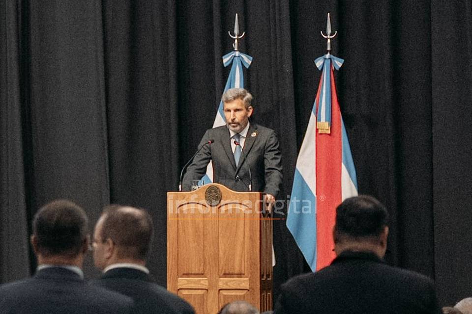 Frigerio en la misma línea que Milei 
