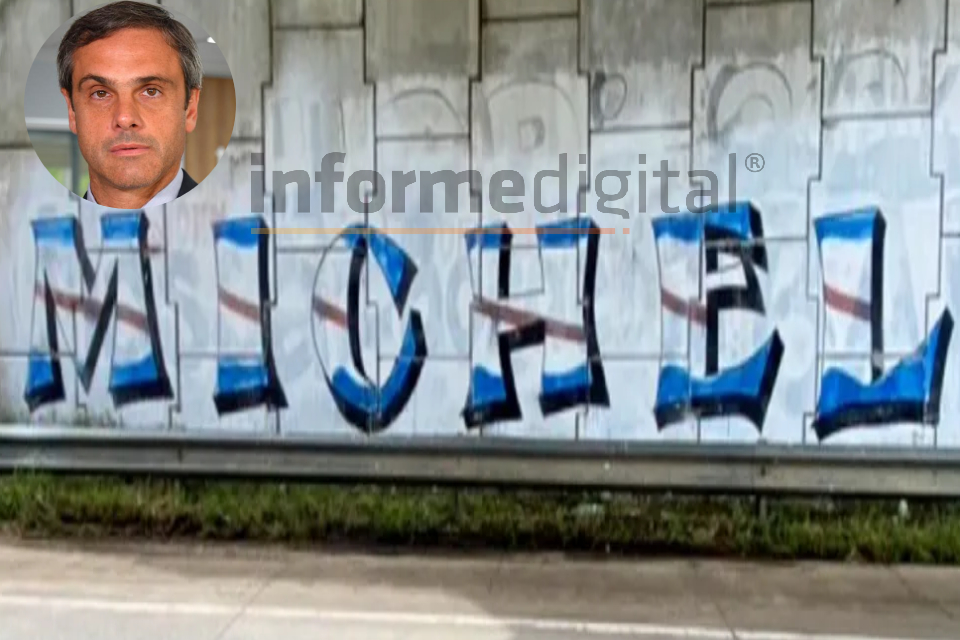 Pintadas de Michel candidato 