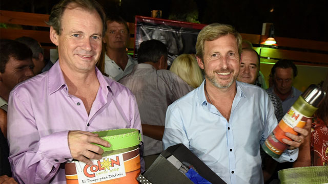 Frigerio reforzó en Colón el acuerdo con Bordet por fondos nacionales