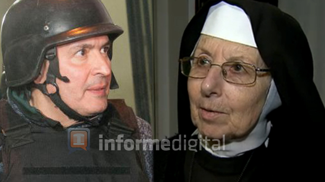 Difunden el video de López y una monja ingresando los dólares al convento