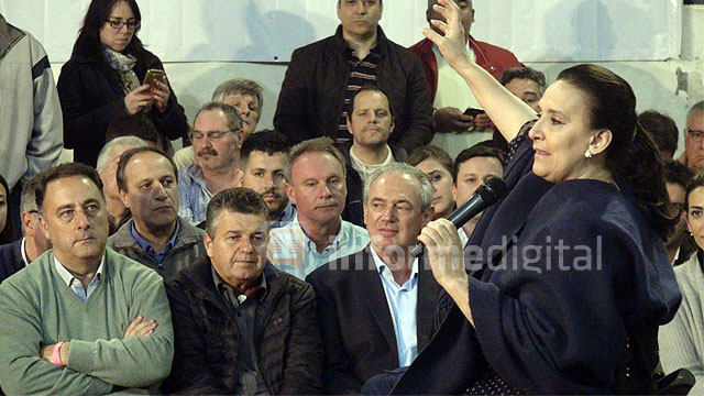 Duro cierre de campaña de Michetti contra el PJ en Entre Ríos