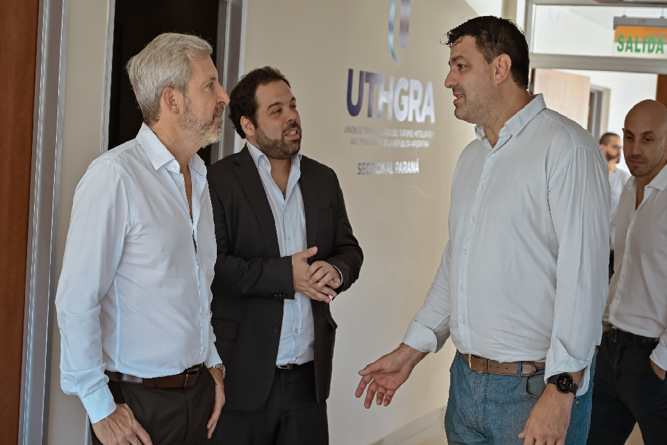 Frigerio trabaja sobre una de sus promesas de campaña
