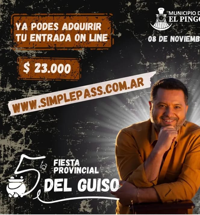 Fiesta del Guiso: ya se venden las entradas