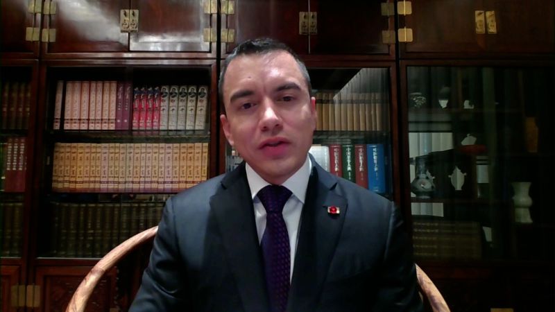 Noboa espera extraditar a Fito a EE.UU. en el menor tiempo posible según sus declaraciones recientes