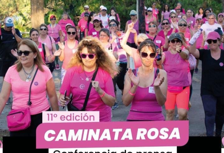 Paraná se viste de rosa: convocan a participar de la Caminata por la prevención del cáncer de mama