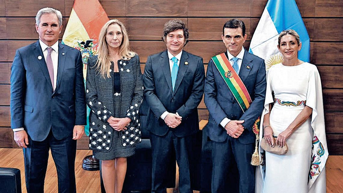 Desde La Paz, Milei respalda a Rodrigo Paz, el emergente aliado de Washington en la región